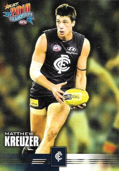 2010 Select AFL Champions #38 Matthew Kreuzer Front